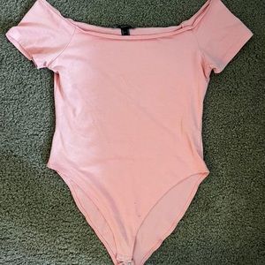 Off the shoulder forever 21 body suit
